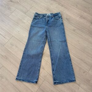 Loft wide leg jeans